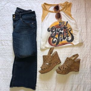 American Eagle flares